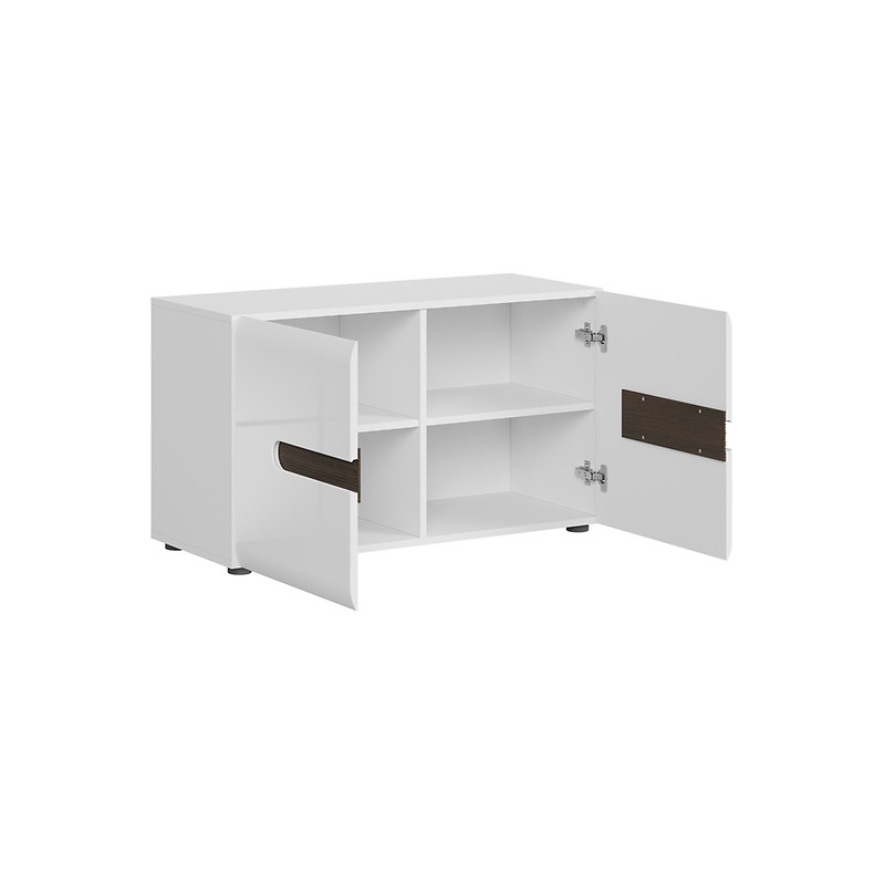 Szafka na buty Azteca Trio Black Red White