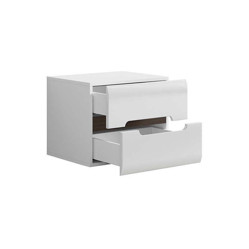 Szafka nocna Azteca Trio Black Red White