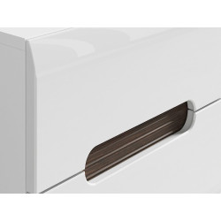 Szafka nocna Azteca Trio Black Red White Szafka nocna Azteca Trio Black Red White