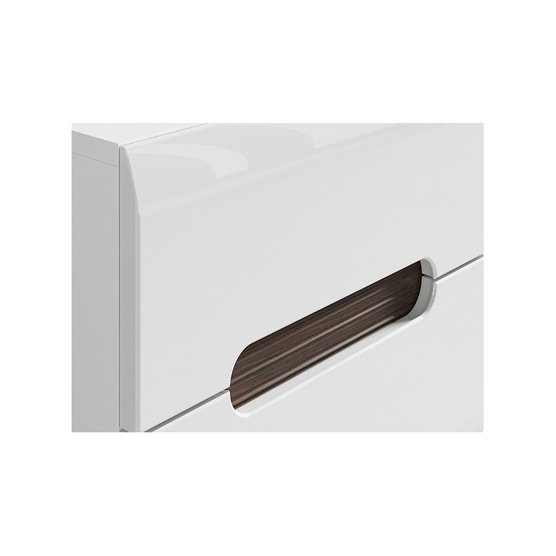 Szafka nocna Azteca Trio Black Red White