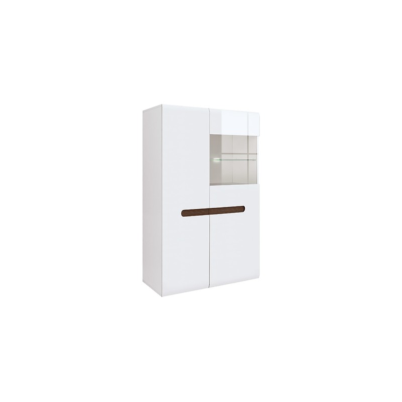 Witryna Azteca Trio 1W1D Black Red White Witryna Azteca Trio 1W1D Black Red White