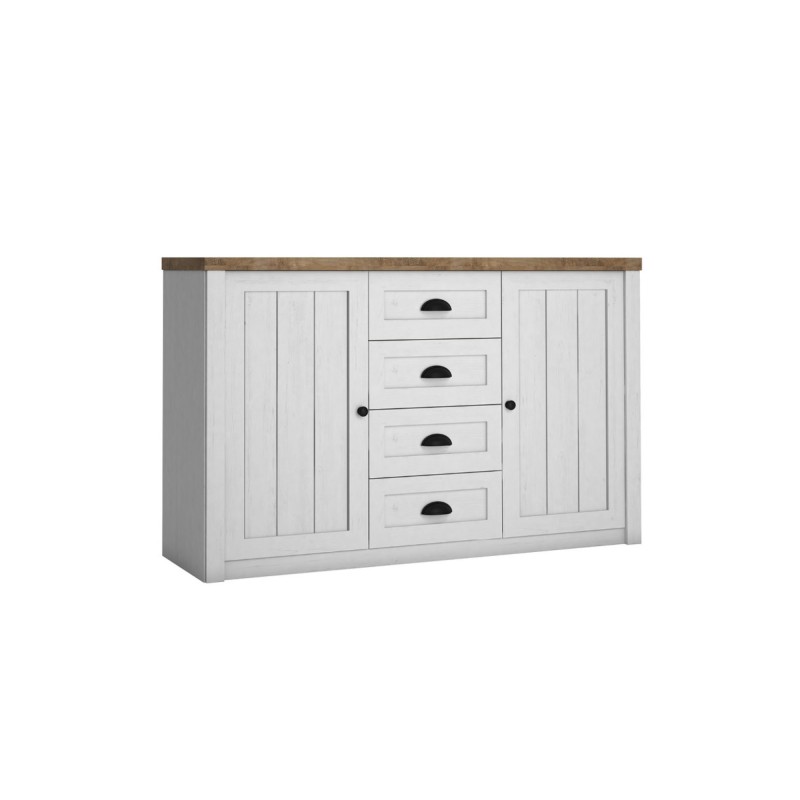 Komoda Prowansja K4S Gała Meble sosna andersen