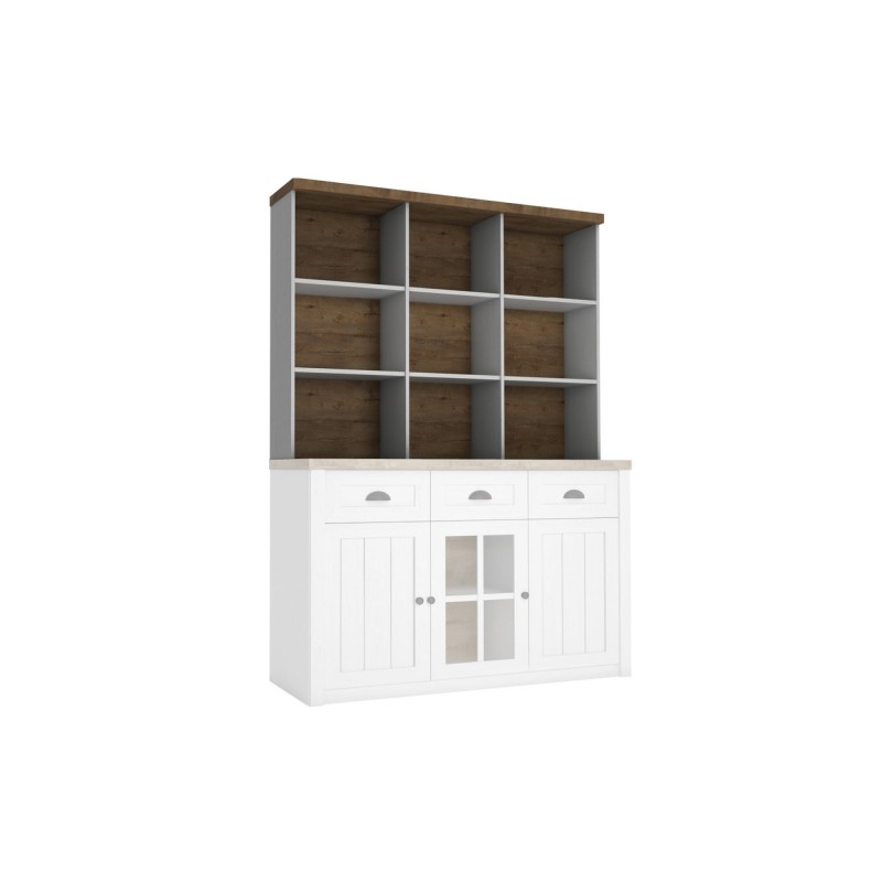 Nadstawka komody Prowansja R2D Gała Meble sosna andersen