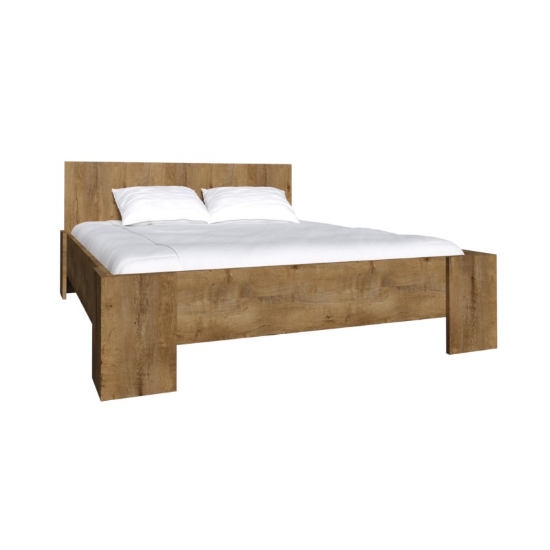 Łóżko Montana L1 Gała Meble dąb lefkas