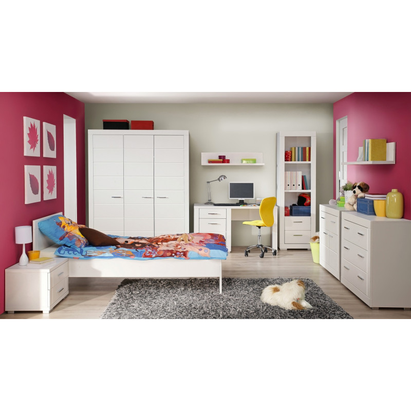 Łóżko młodzieżowe Snow SNWL09