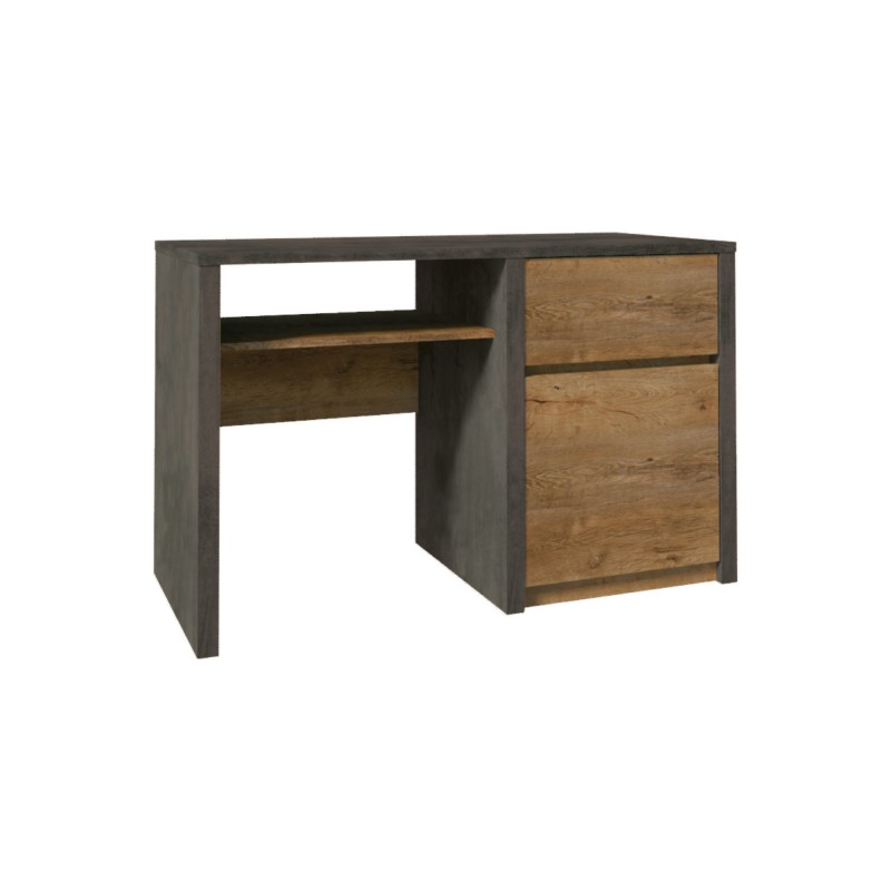 Biurko Montana B1 Gała Meble dąb lefkas / smooth grey Biurko Montana B1 Gała Meble dąb lefkas / smooth grey