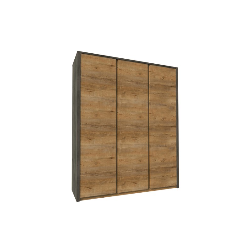 Szafa Montana S3D Gała Meble dąb lefkas / smooth grey Szafa Montana S3D Gała Meble dąb lefkas / smooth grey