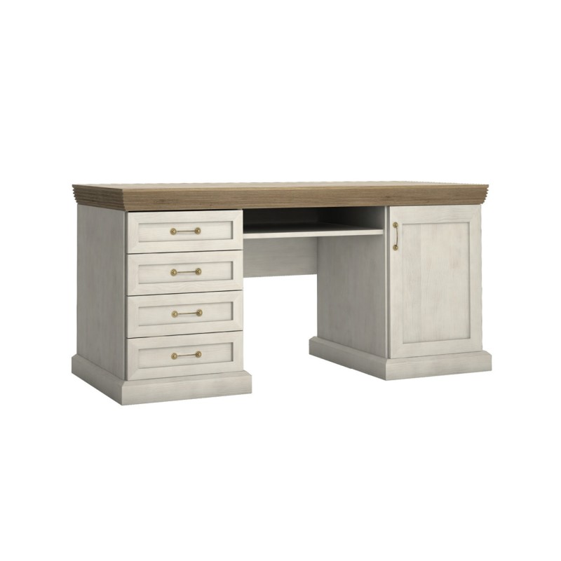 Biurko Royal B1 Gała Meble sosna nordycka / dąb dziki