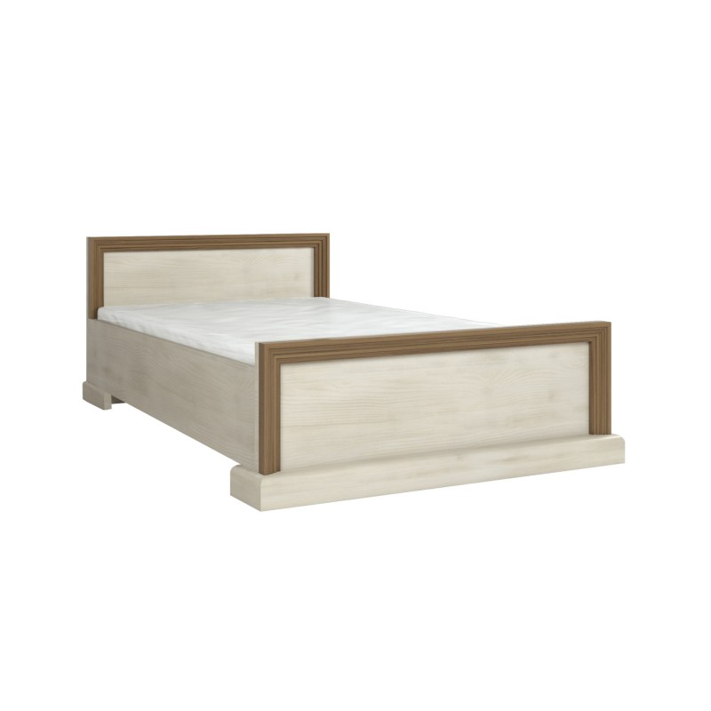 Łóżko Royal L1 Gała Meble sosna nordycka / dąb dziki