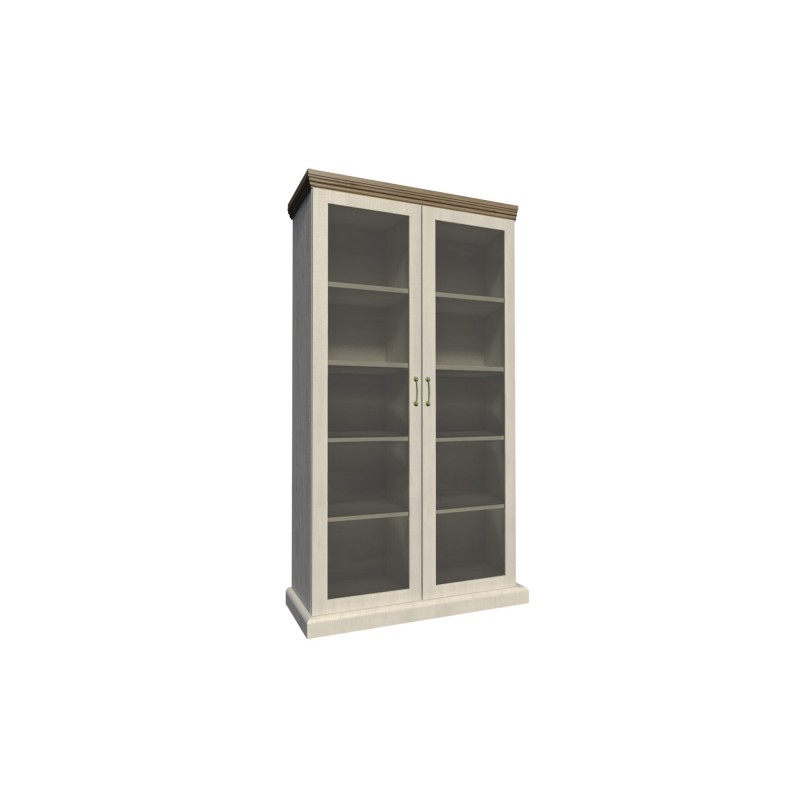 Witryna Royal WS Gała Meble sosna nordycka / dąb dziki