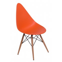 Krzesło Rush DSW pomarańczowe