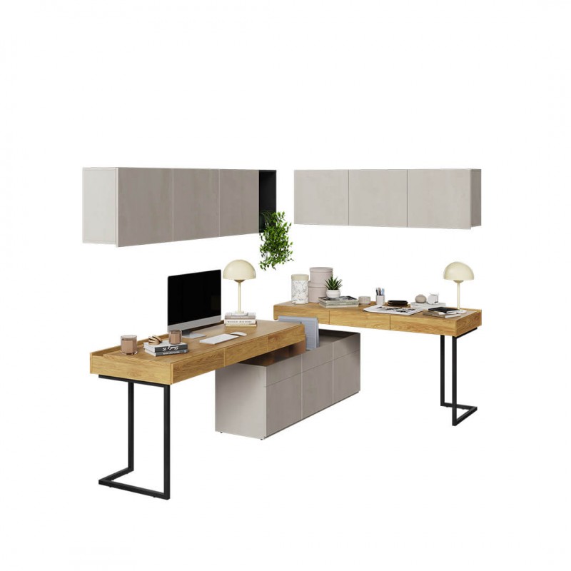 Nowoczesny zestaw do pokoju młodzieżowego Teen Flex SET-08A