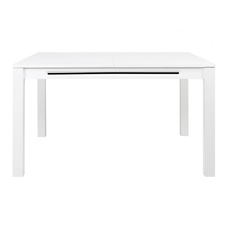 Stół Assen Meble Black Red White biały/biały połysk