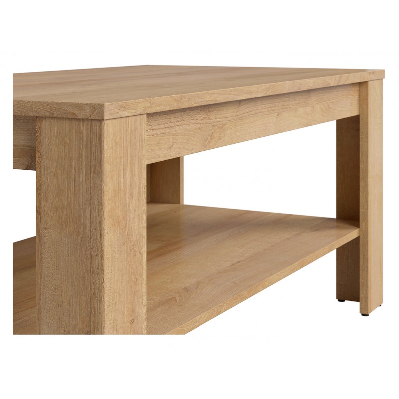 Ława Bistro Meble Black Red White dąb riviera/dąb sonoma