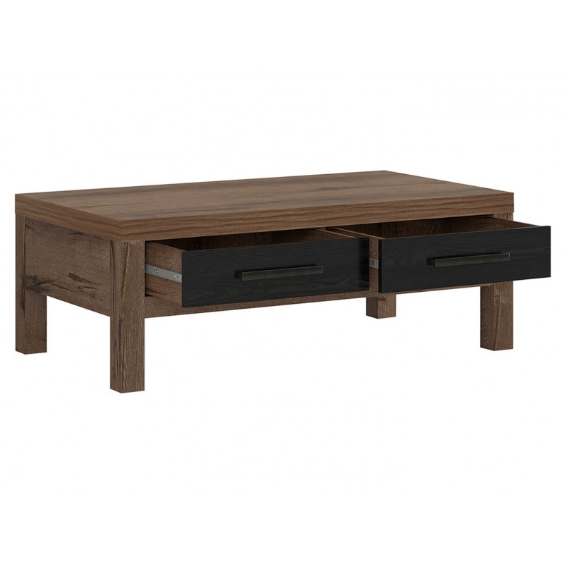 Ława Balin Meble Black Red White dąb monastery/dąb czarny