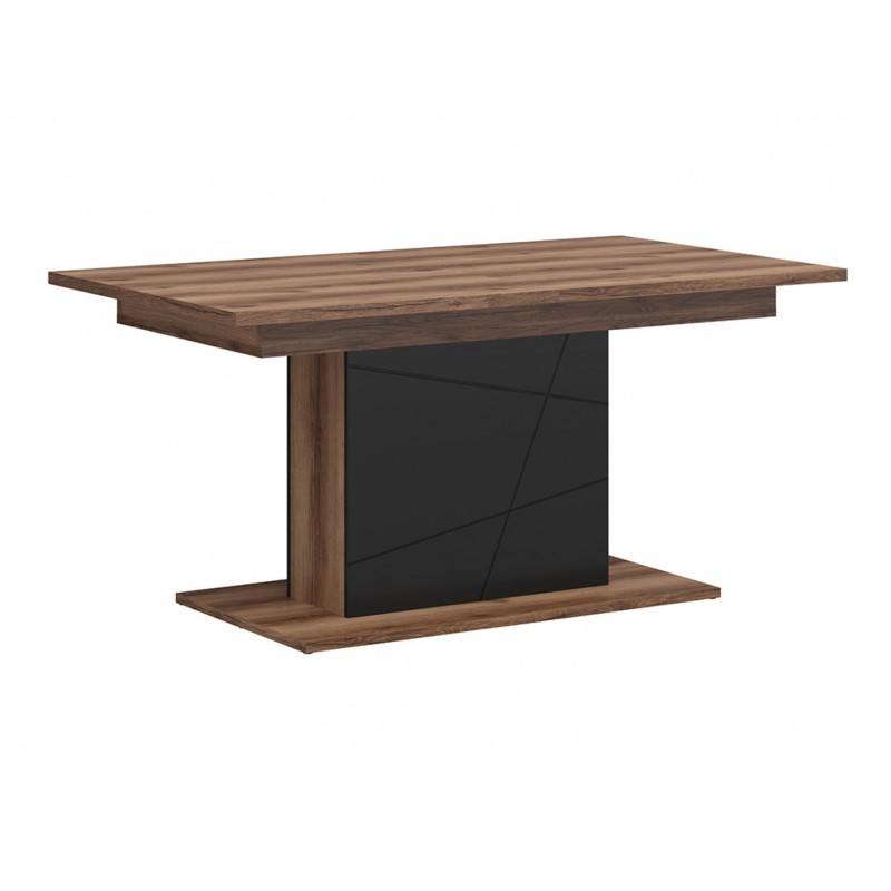 Stół Forn Meble Black Red White dąb delano ciemny/czarny mat