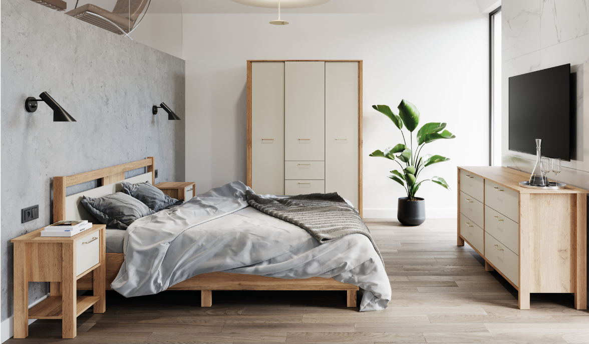 Kolekcja Indygo (dąb wotan + beige)